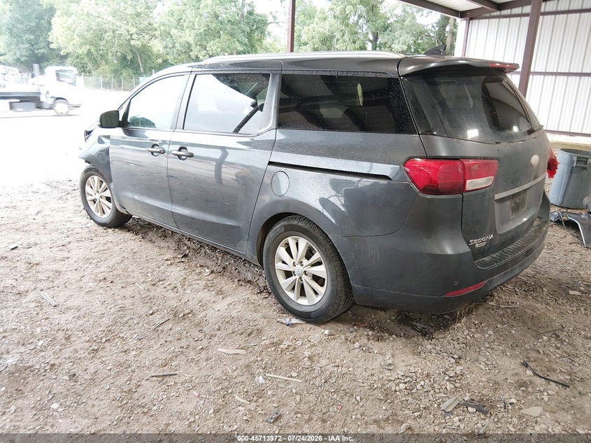 Vin: kndmb5c16h6314824, lot: 46212654, kia sedona lx 20173