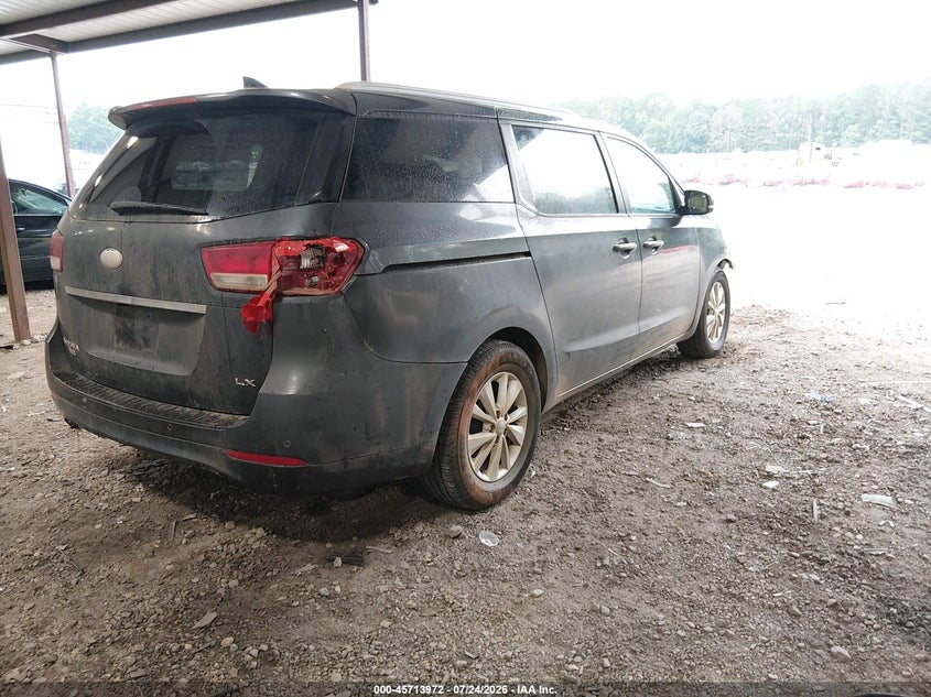 Vin: kndmb5c16h6314824, lot: 46212654, kia sedona lx 20174