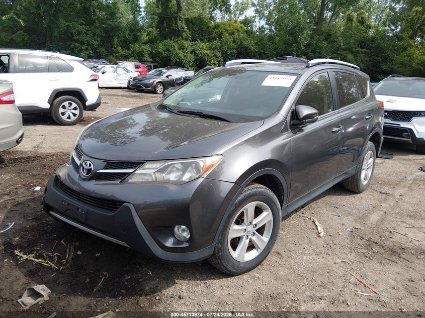 2014 Toyota RAV 4, Front End, IAAI, VIN JTMWFREV7ED035653 — photo 2