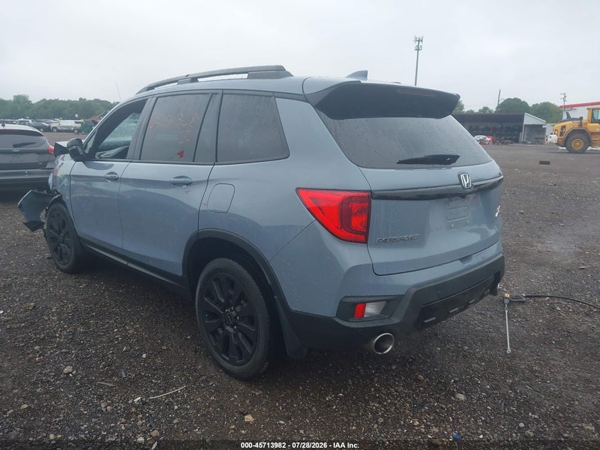 Vin: 5fnyf8h09pb037225, lot: 46212664, honda passport awd elite 20233