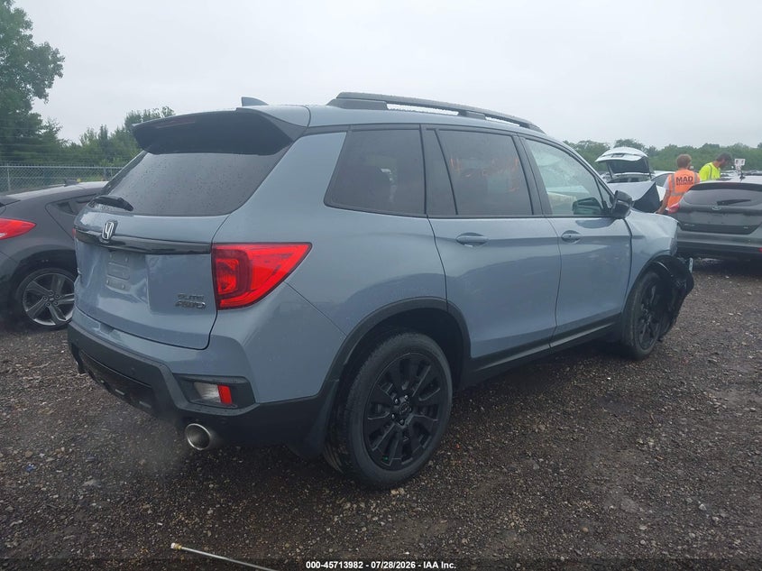 Vin: 5fnyf8h09pb037225, lot: 46212664, honda passport awd elite 20234