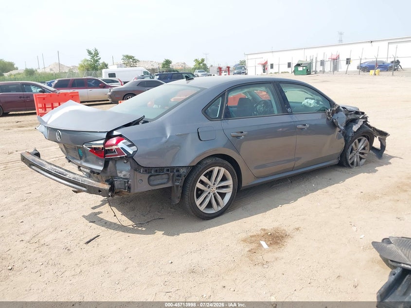 Vin: 1vwla7a36kc005147, lot: 46212680, volkswagen passat 2.0t wolfsburg edition 20194