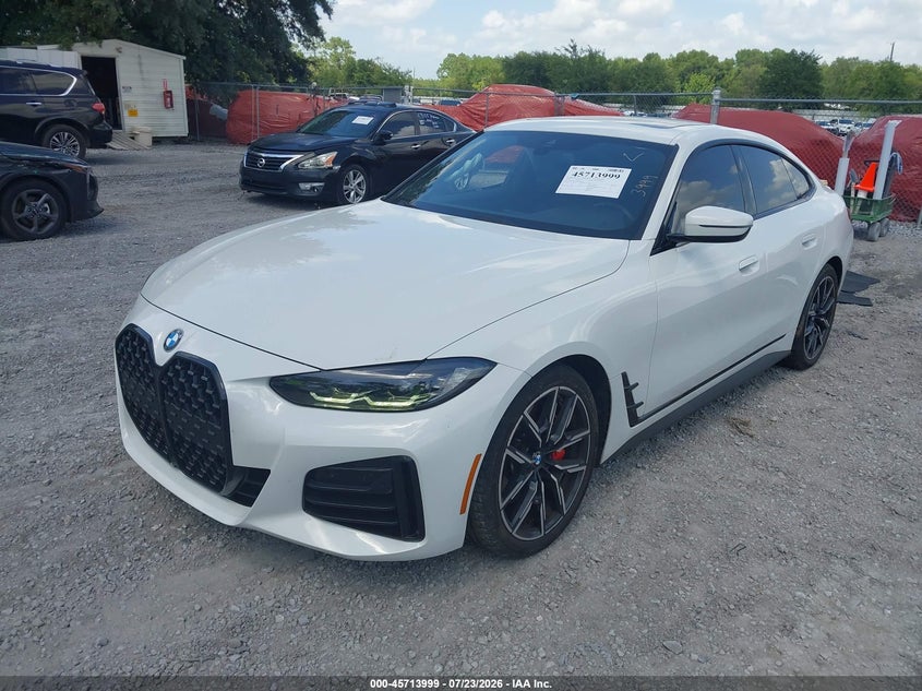 Vin: wba63av00nfm18091, lot: 46212681, bmw 430i gran coupe 20222