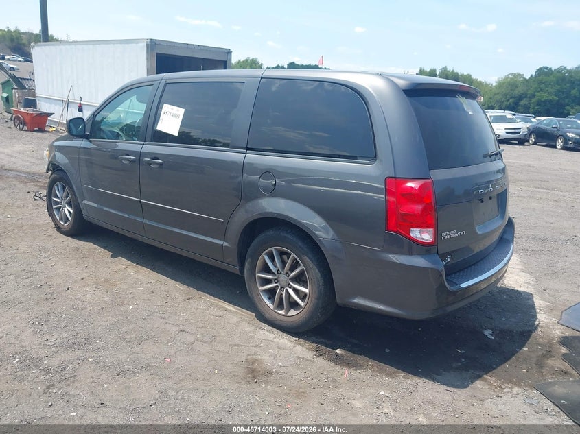 Vin: 2c4rdgbg1hr568712, lot: 46212685, dodge grand caravan se plus 20173