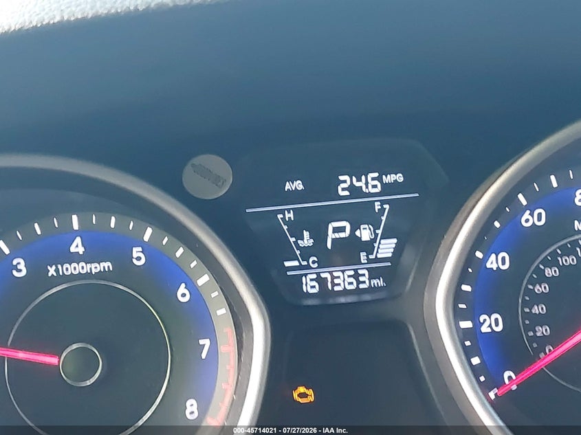2015 HYUNDAI ELANTRA SEDAN 1.8L I-4 DOHC, VVT, 145HP