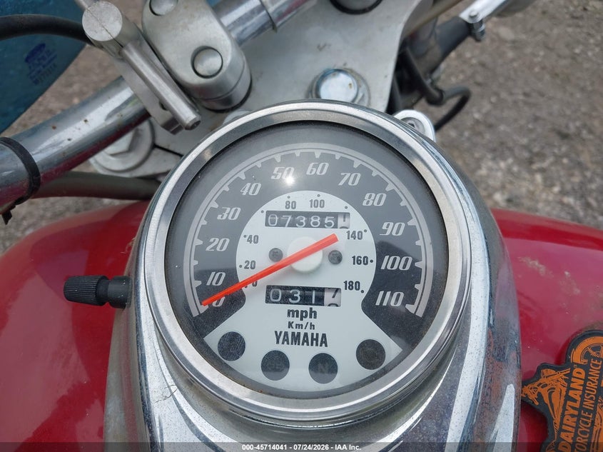 2000 YAMAHA XVS65 auction photo 7