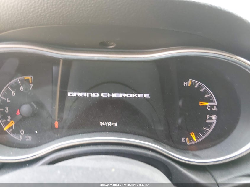 2016 JEEP GRAND CHEROKEE auction photo 7