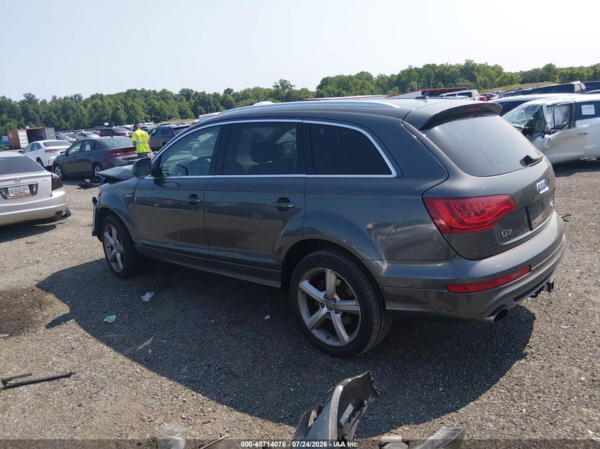 Vin: wa1dgafe0fd020556, lot: 46212758, audi q7 3.0t s line prestige 20153