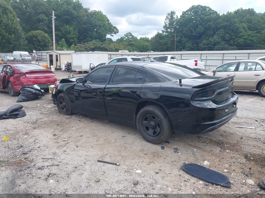 Vin: 2c3cdxat4jh164226, lot: 46212763, dodge charger police rwd 20183