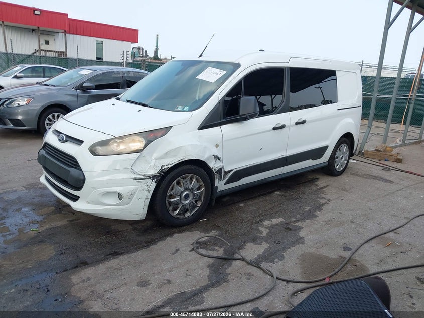 Vin: nm0ls7f70f1209498, lot: 46212765, ford transit connect xlt 20152