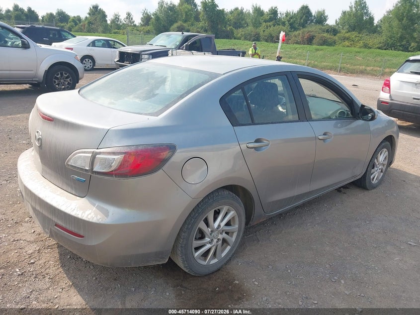Vin: jm1bl1v8xc1655222, lot: 46212772, mazda mazda3 i touring 20124