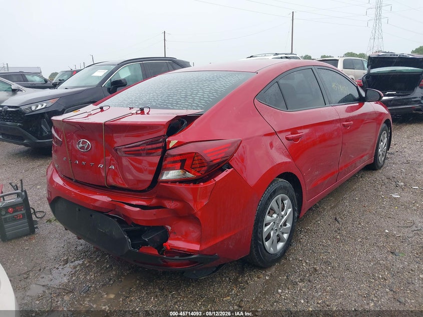 2019 HYUNDAI ELANTRA auction photo 4