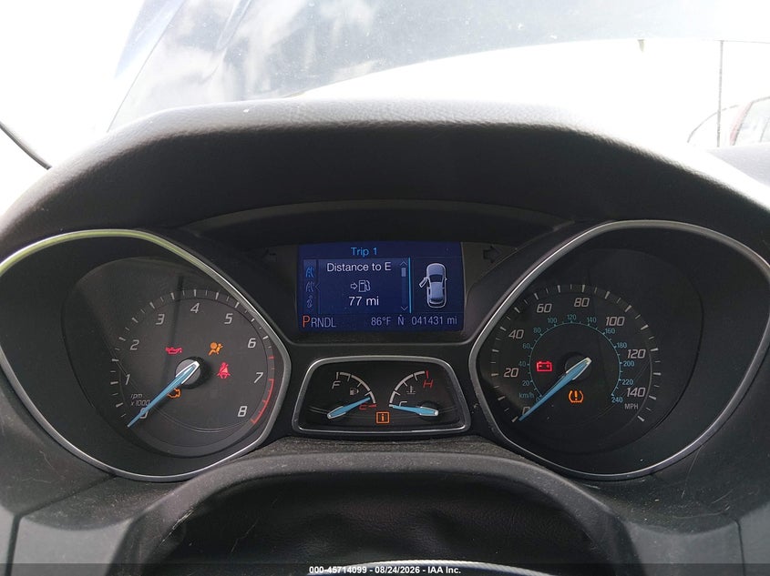 FORD FOCUS 2013 VIN 1FADP3F26DL209101