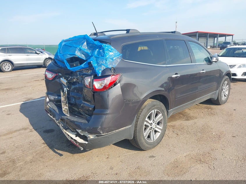 Vin: 1gnkvhkd3hj159844, lot: 46212803, chevrolet traverse lt 20174