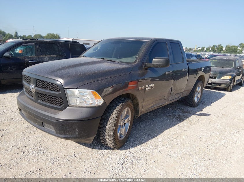 Vin: 1c6rr6ft1ls128801, lot: 46212804, ram 1500 classic tradesman  4x2 6'4 box 20202