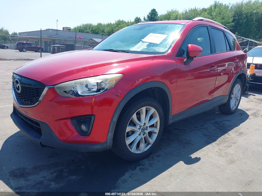 Vin: jm3ke4dyxe0392131, lot: 46212805, mazda cx-5 grand touring 20142
