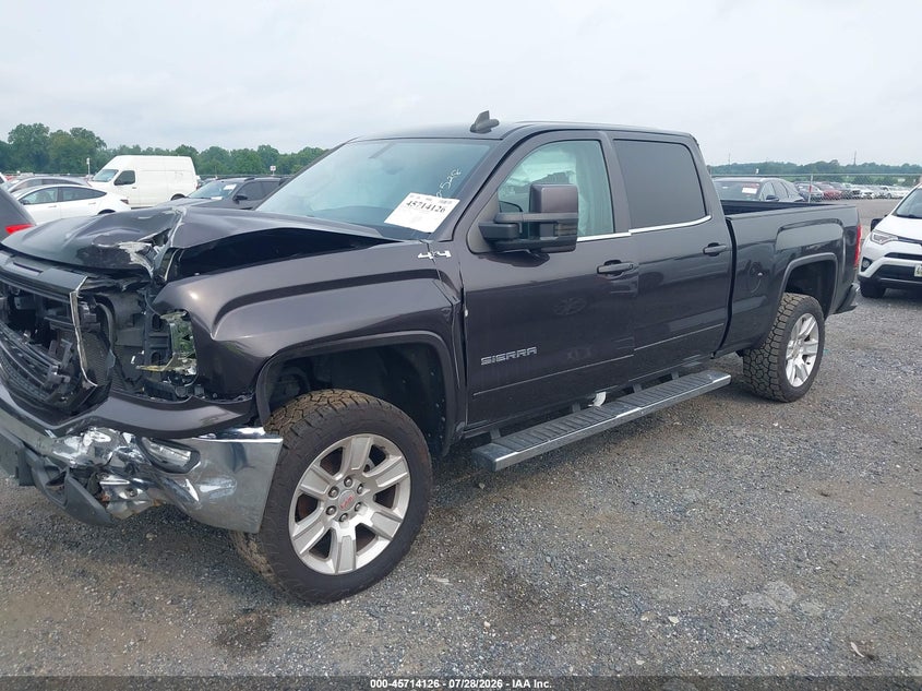 Vin: 3gtu2mec3gg292142, lot: 46212808, gmc sierra 1500 sle 20162