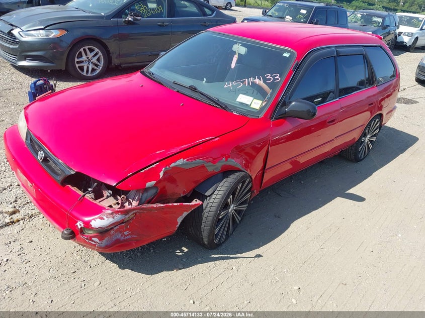 1993 Toyota Corolla, Front End, IAAI, VIN JT2AE09W7P0043170 — photo 2
