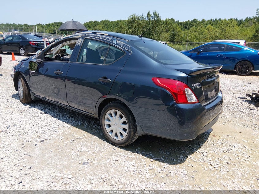 Vin: 3n1cn7ap2hl801307, lot: 46212816, nissan versa 1.6 s+ 20173