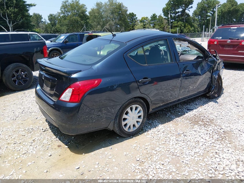 Vin: 3n1cn7ap2hl801307, lot: 46212816, nissan versa 1.6 s+ 20174