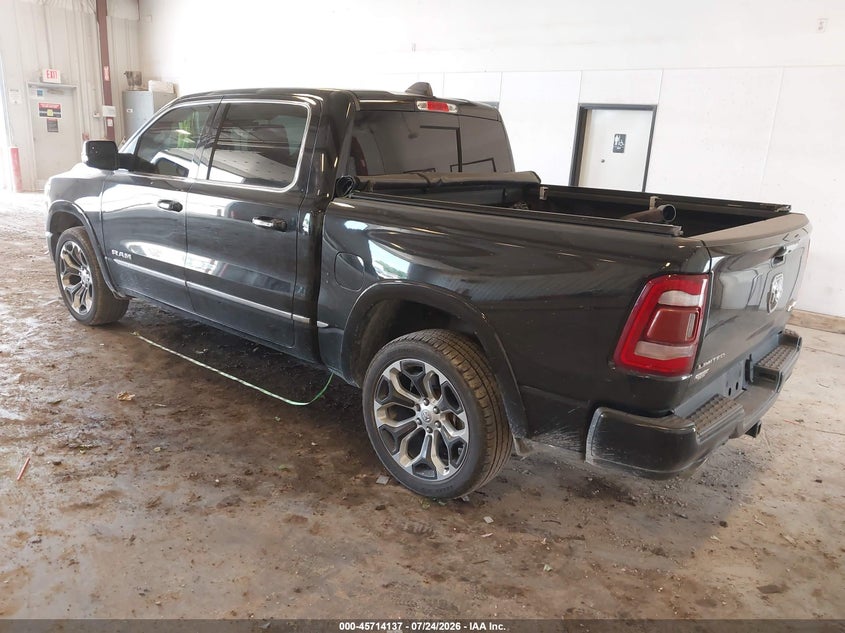 Vin: 1c6srfht9kn711600, lot: 46212819, ram 1500 limited  4x4 5'7 box 20193