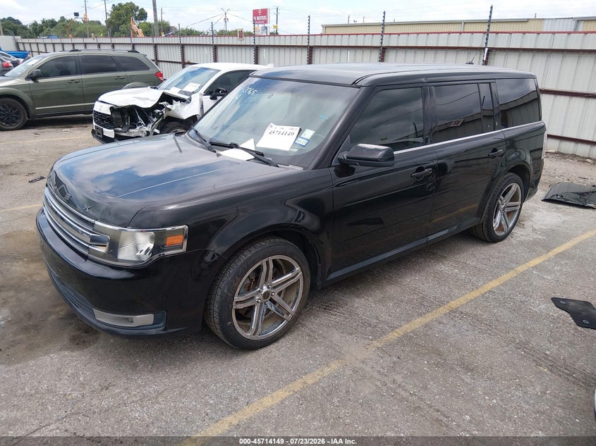 Vin: 2fmgk5c80dbd26551, lot: 46212831, ford flex sel 20132