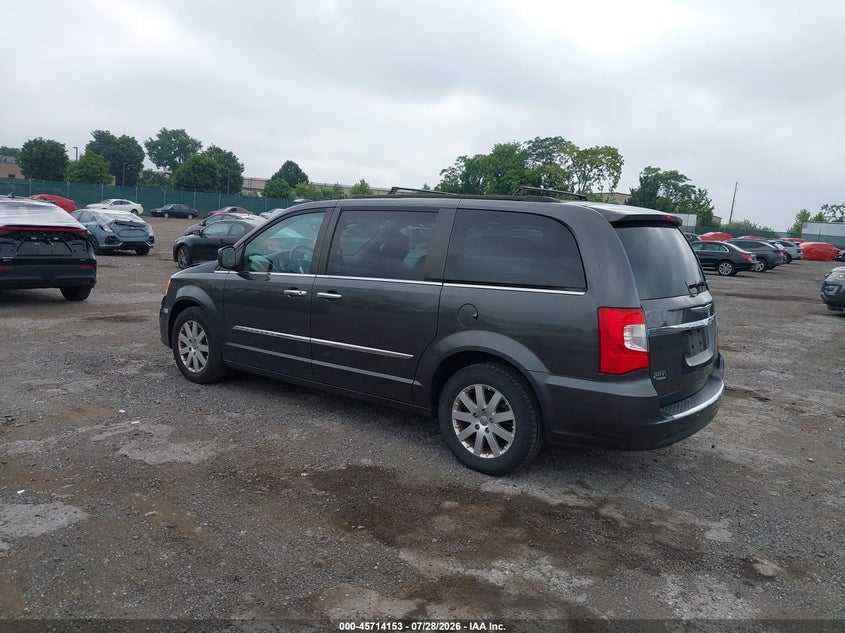 Vin: 2c4rc1bg9fr628636, lot: 46212835, chrysler town & country touring 20153