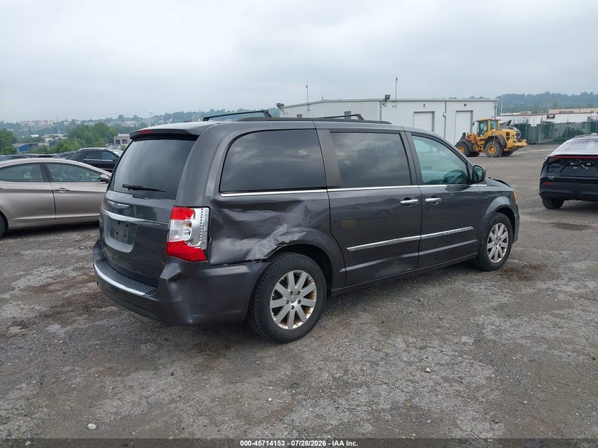 Vin: 2c4rc1bg9fr628636, lot: 46212835, chrysler town & country touring 20154
