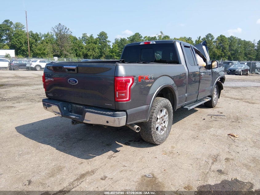 Vin: 1ftfx1ef1gfa95345, lot: 46212847, ford f-150 lariat 20164