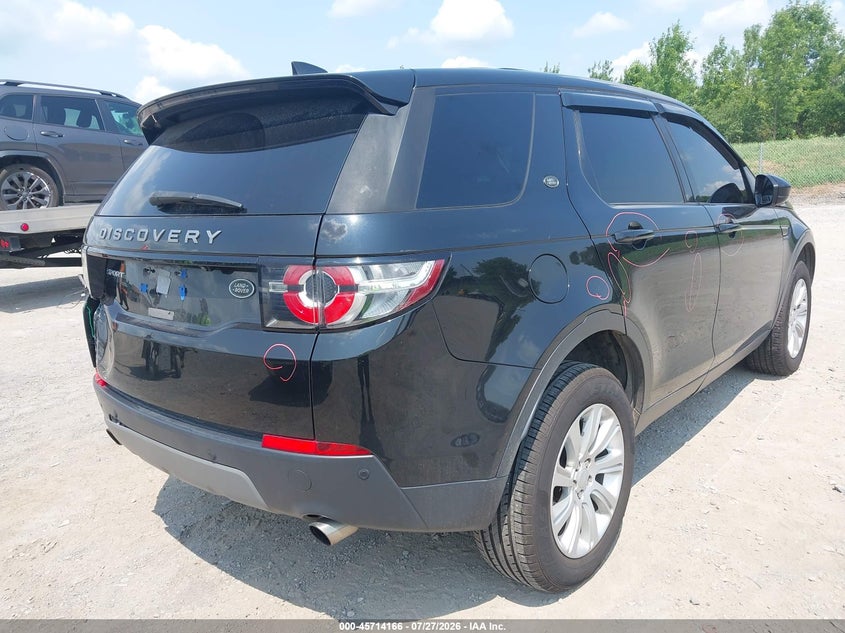 Vin: salcp2bg3hh659582, lot: 46212848, land rover discovery sport se 20174