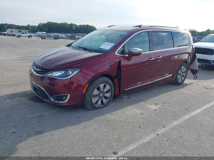 Vin: 2c4rc1n72jr213162, lot: 46212858, chrysler pacifica hybrid limited 20182