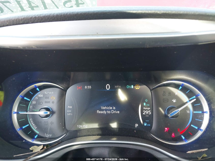 2018 CHRYSLER PACIFICA HYBRID auction photo 7