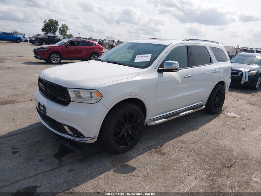Vin: 1c4rdjeg8hc697421, lot: 46212879, dodge durango citadel awd 20172