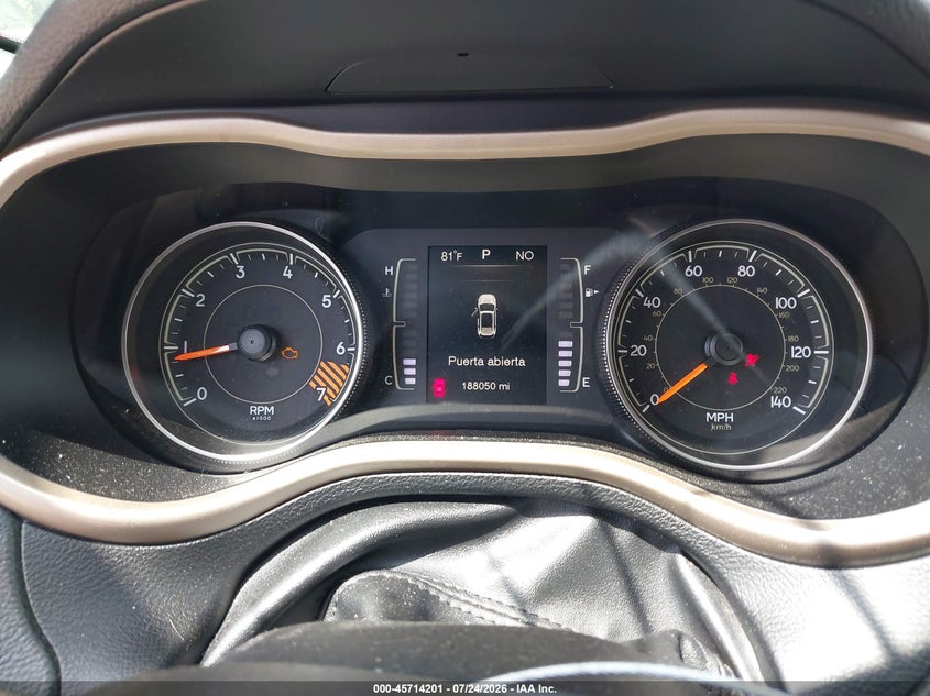 2015 JEEP CHEROKEE auction photo 7