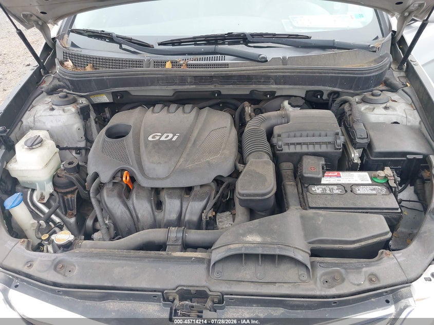 2011 HYUNDAI SONATA SEDAN 2.4L I-4 DI, DOHC, VVT, 190HP