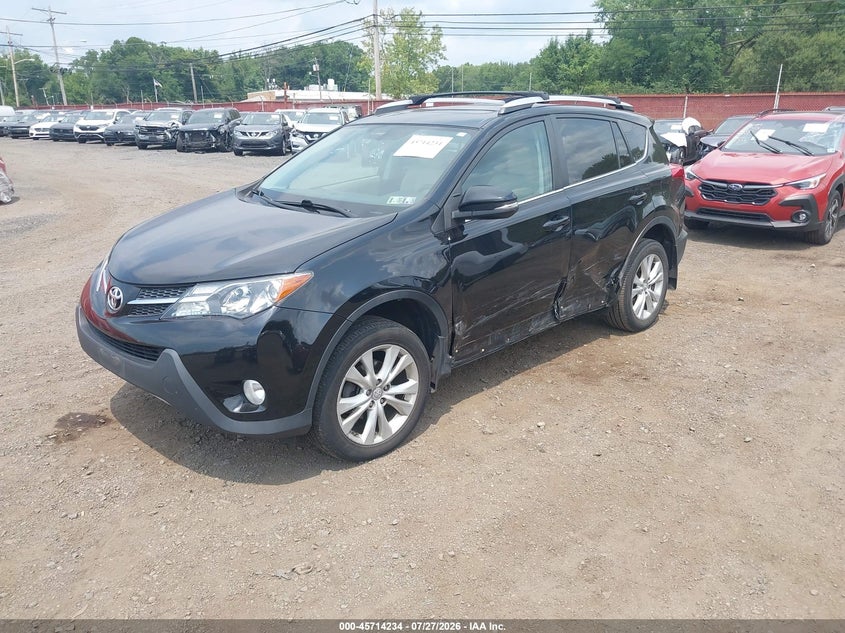 Vin: 2t3dfrev1dw059939, lot: 46212916, toyota rav4 limited 20132