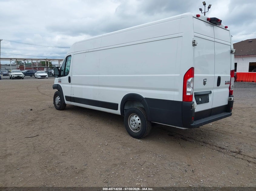 Vin: 3c6mrvjg1me561957, lot: 46212920, ram promaster 3500 cargo van high roof 159 wb ext 20213