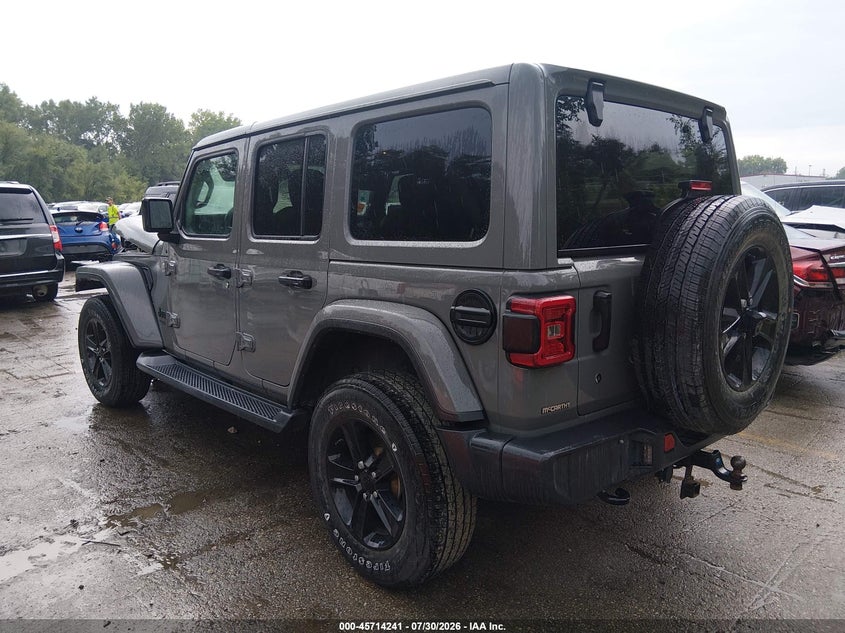 Vin: 1c4hjxeg2lw137893, lot: 46212923, jeep wrangler unlimited sahara altitude 4x4 20203