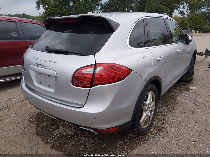 2012 PORSCHE CAYENNE auction photo 4