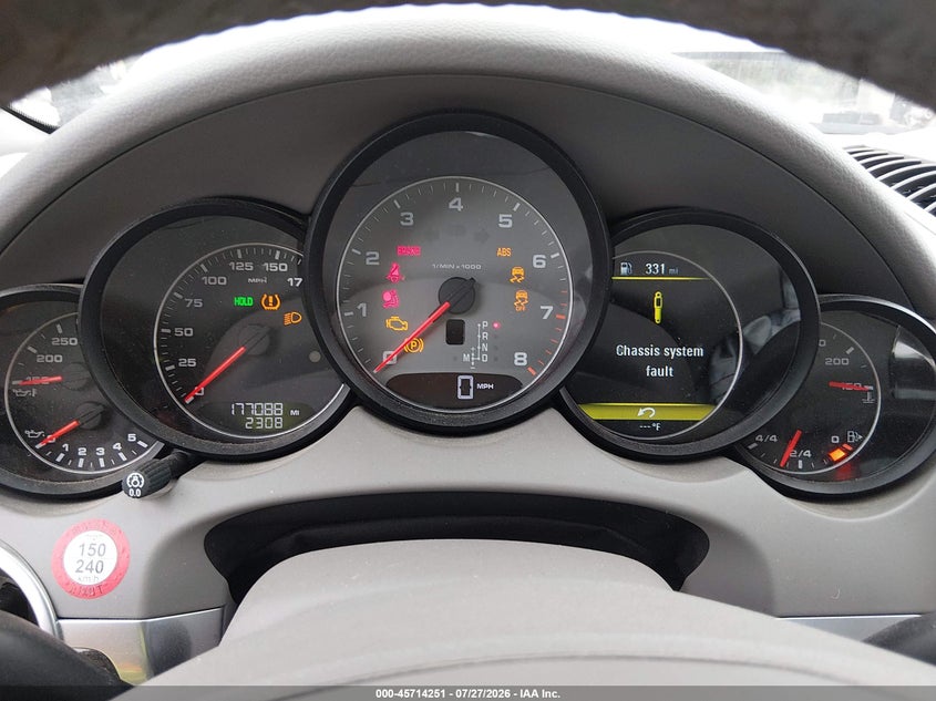 2012 PORSCHE CAYENNE auction photo 7