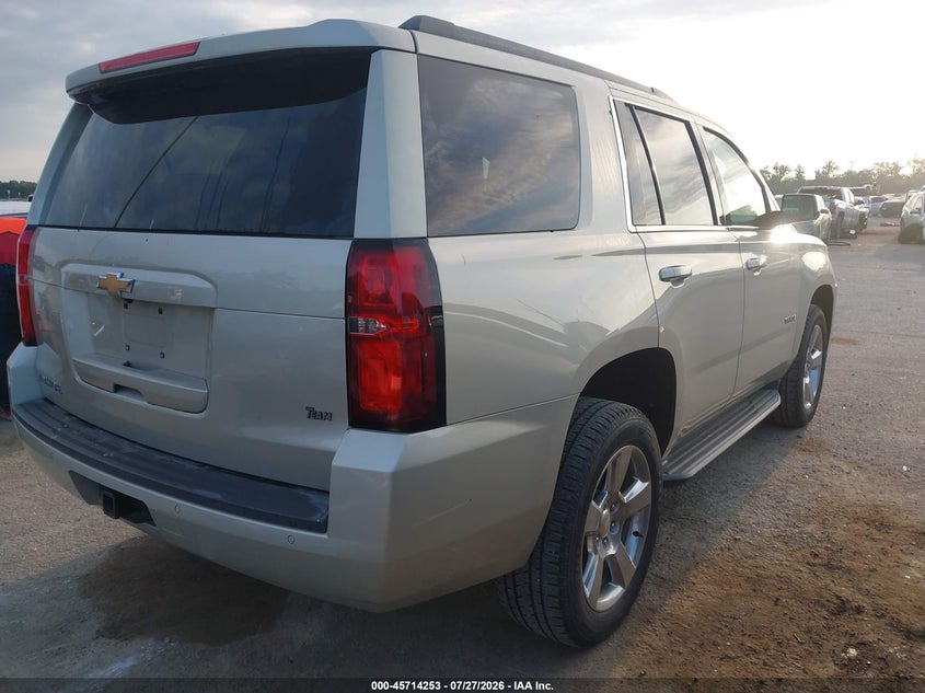 Vin: 1gnscakc1hr257292, lot: 46212935, chevrolet tahoe ls 20174