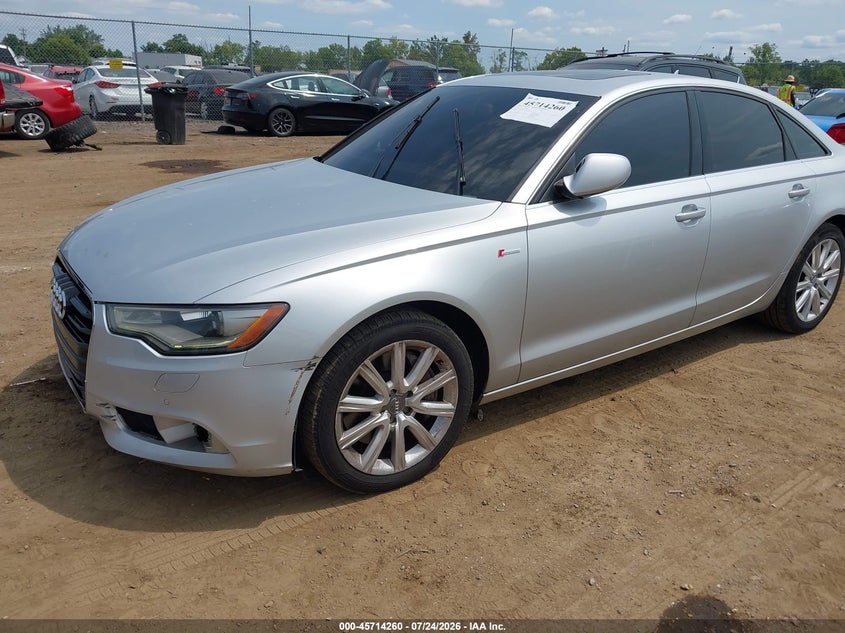 Vin: wauggafc5dn067376, lot: 46212942, audi a6 3.0t premium 20132