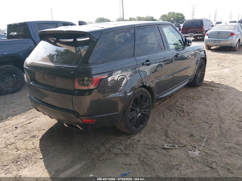 Vin: salwr2re9ja809575, lot: 46212946, land rover range rover sport supercharged/supercharged dynamic 20184