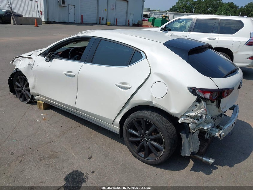 Vin: jm1bpanm3k1144287, lot: 46212947, mazda mazda3 premium package 20193