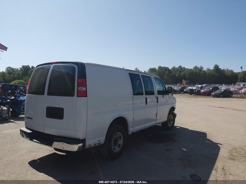 Vin: 1gcwgfba8b1146884, lot: 46212955, chevrolet express 2500 work van 20114