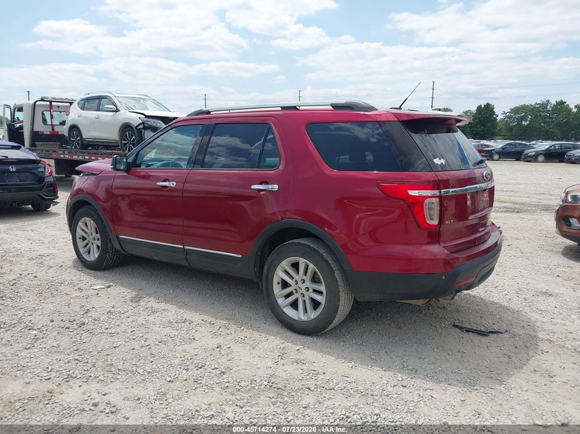 Vin: 1fm5k8d84dgb57196, lot: 46212956, ford explorer xlt 20133
