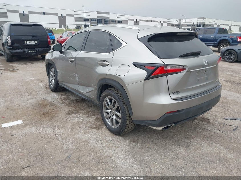 Vin: jtjyarbz7f2007781, lot: 46212959, lexus nx 200t 20153