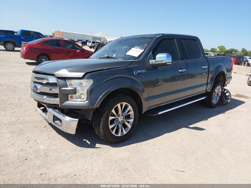 Vin: 1ftew1cf8gke30349, lot: 46212985, ford f-150 lariat 20162