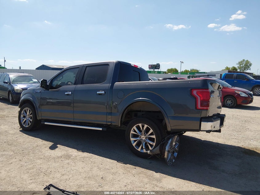 Vin: 1ftew1cf8gke30349, lot: 46212985, ford f-150 lariat 20163