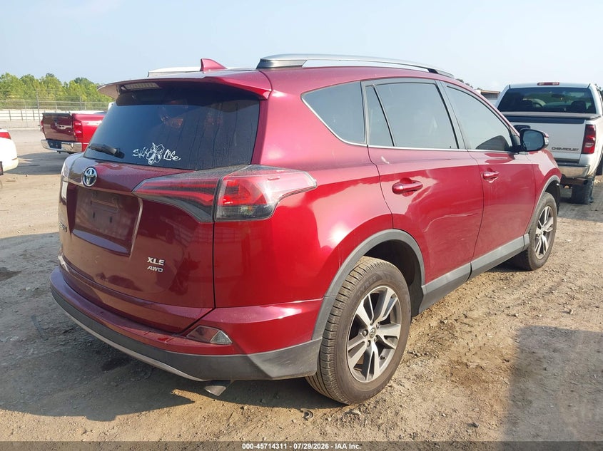 Vin: 2t3rfrev8jw704961, lot: 46212993, toyota rav4 xle 20184